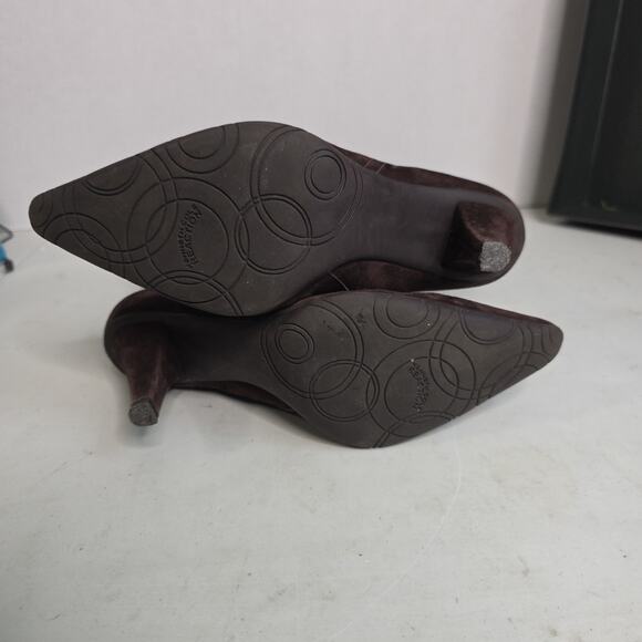 Kenneth Cole "GO OUT" Suede RIDING Boots, Color BARK, SIZE 7.5 MEDIUM - Picture 5 of 11